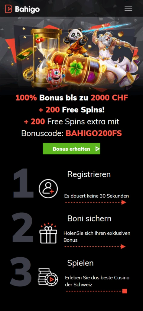 Bahigo Casino Bonus