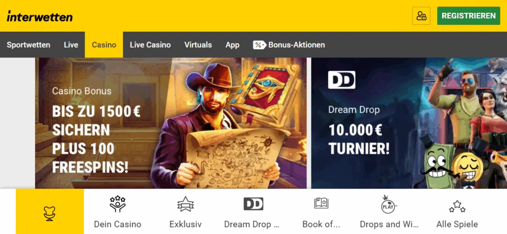 Interwetten Casino Bonus