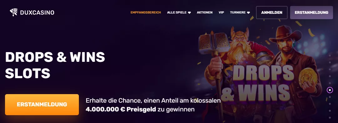 Duxcasino Aktionen