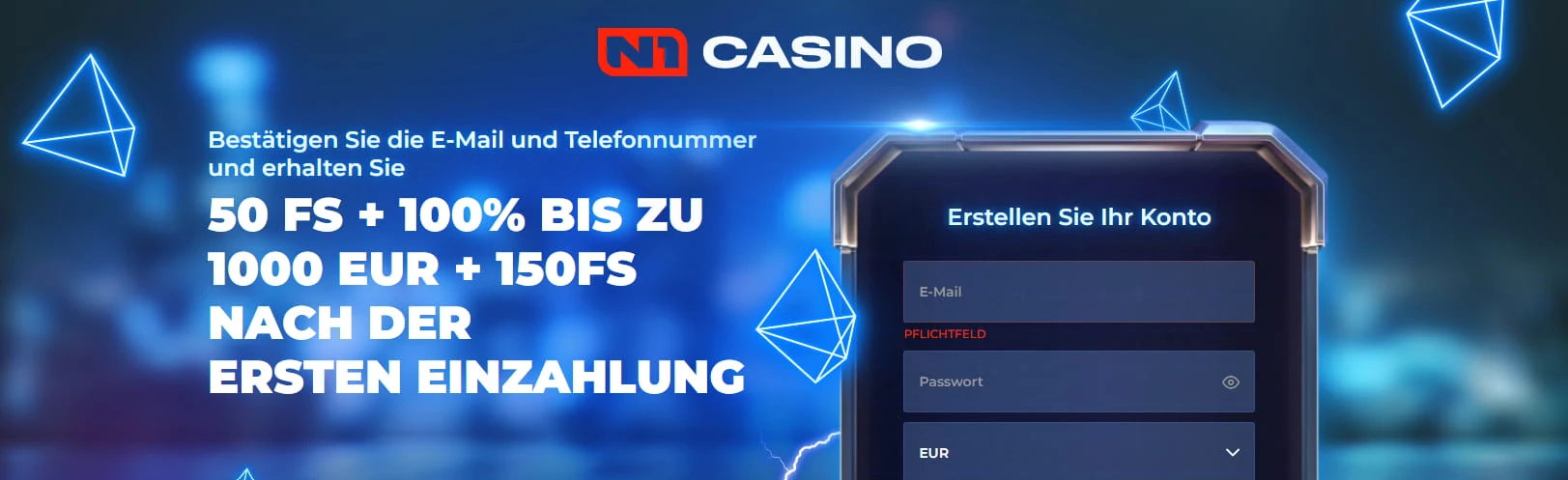 N1Casino No Deposit Freespins