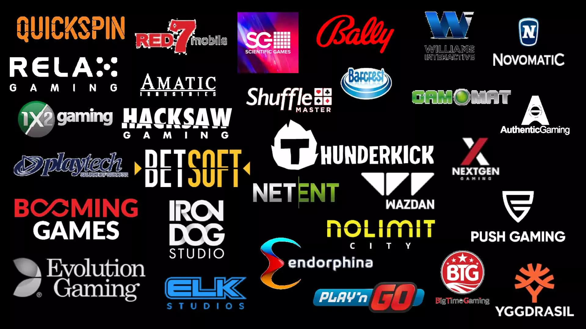 Slot Provider Logos