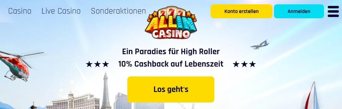 All In Casino Bonus 