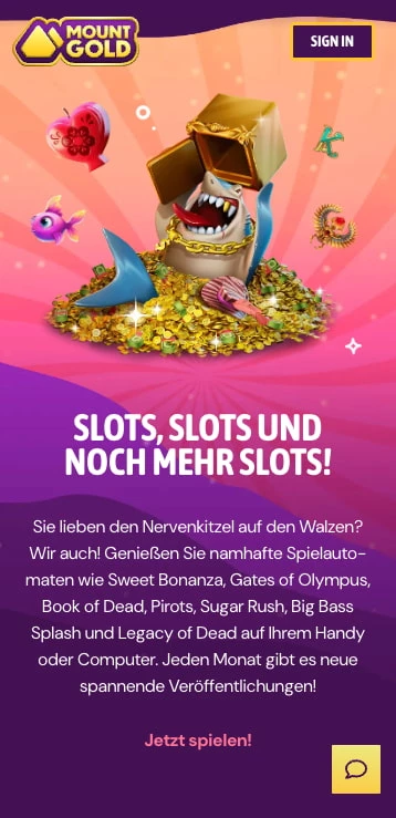 mount gold casinospiele