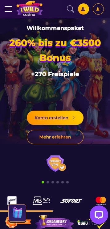 iwildcasino willkommensbonus