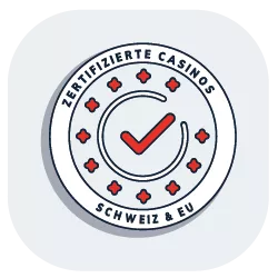 Icon zertifizierte Casinos