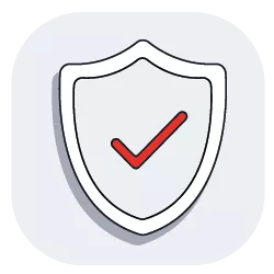 Sicherheit Check Icon 