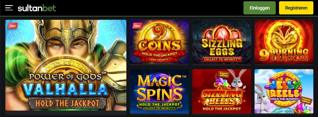 Sultanbet Casino Spiele 