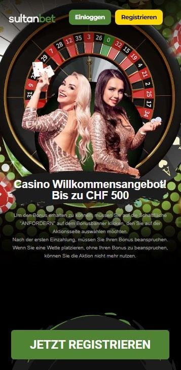 sultanbet casino willkommensbonus