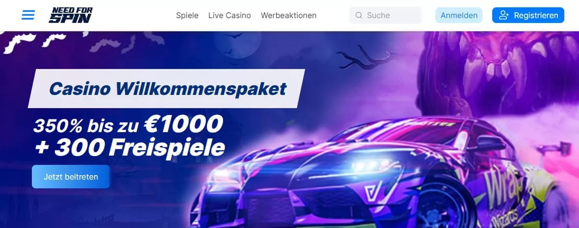 needforspin Casino Willkommensbonus