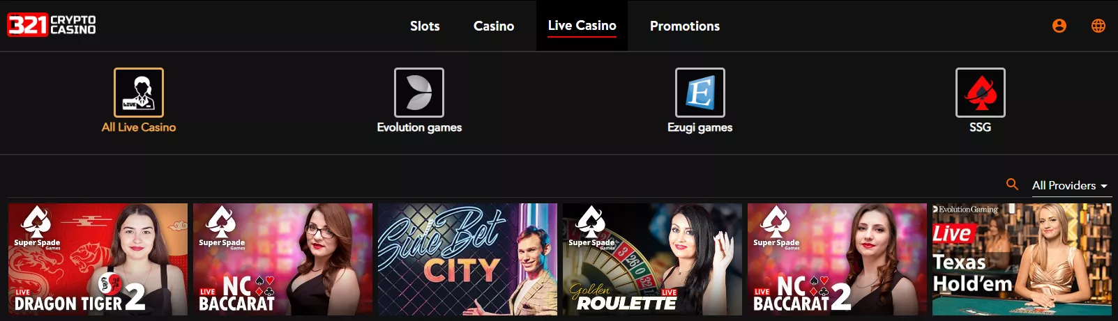 321cryptocasino Spiele