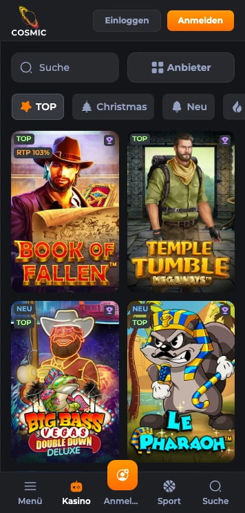 cosmicslot games