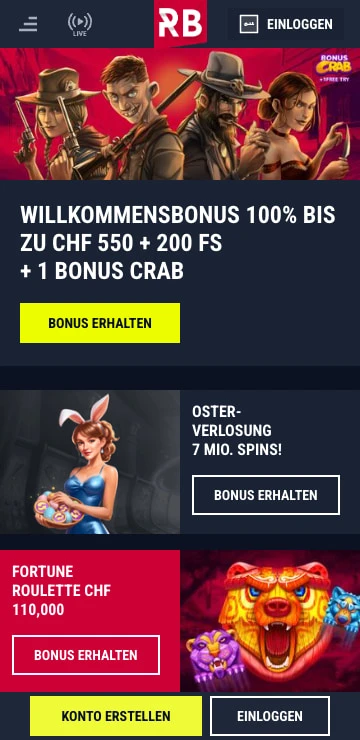 rabona casino willkommensbonus