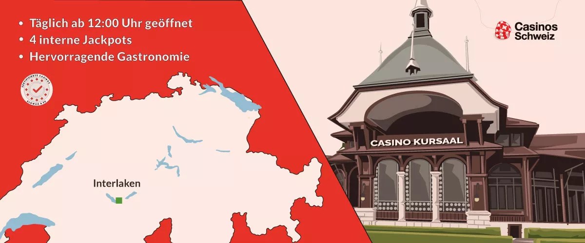 Casino Interlaken Schweiz Standort Kanton