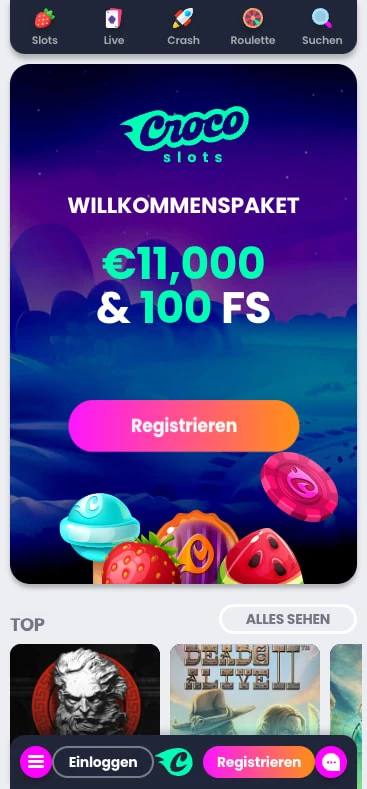 crocoslots casino willkommensbonus