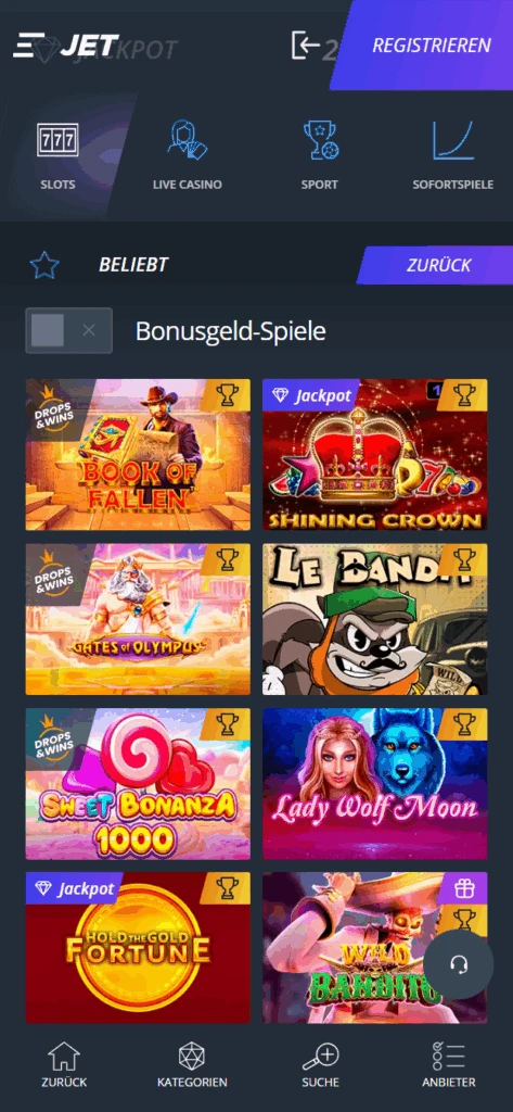 Jet Casino Slots