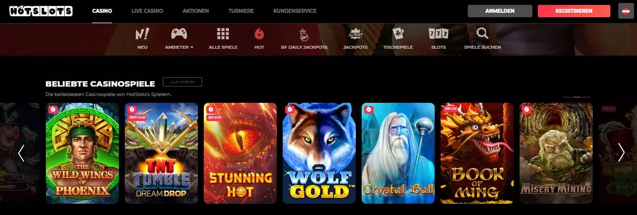 HotSlot Casino Spiele