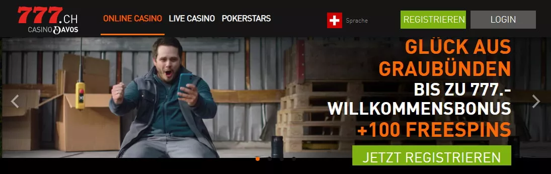 777.ch Casino Bonus