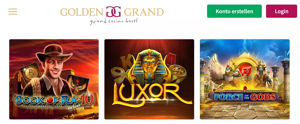 Golden Grand Casino Games