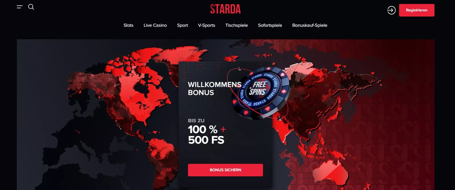 STARDA Casino Bonus