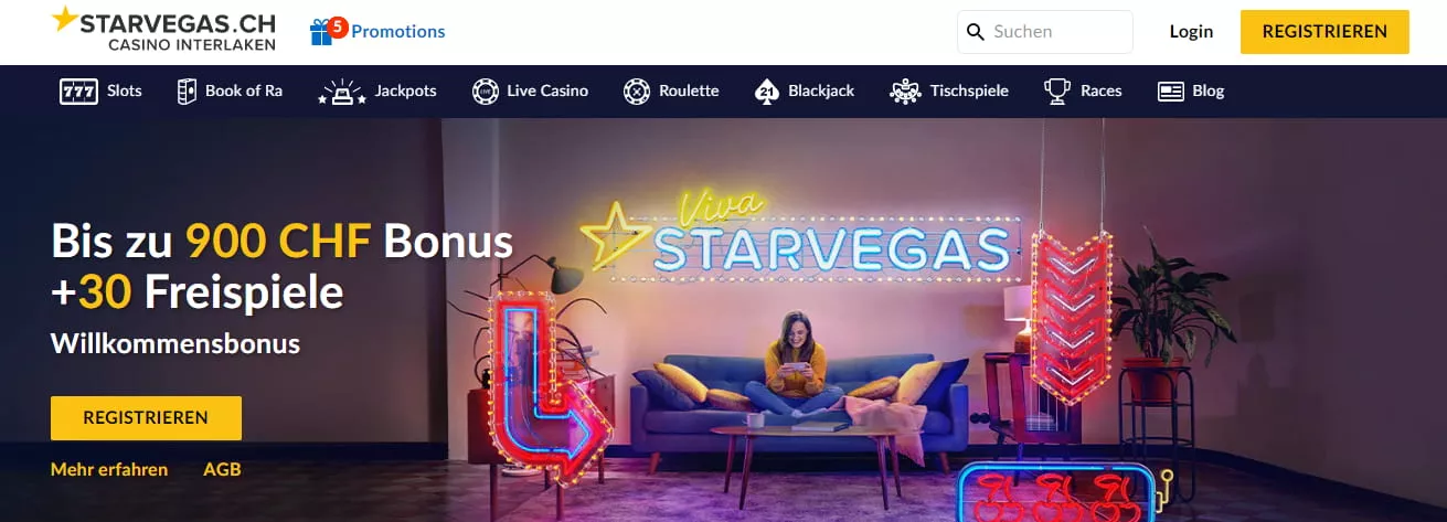 StarVegas Casino Bonus