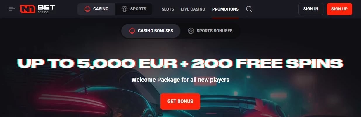 N1Bet Bonus