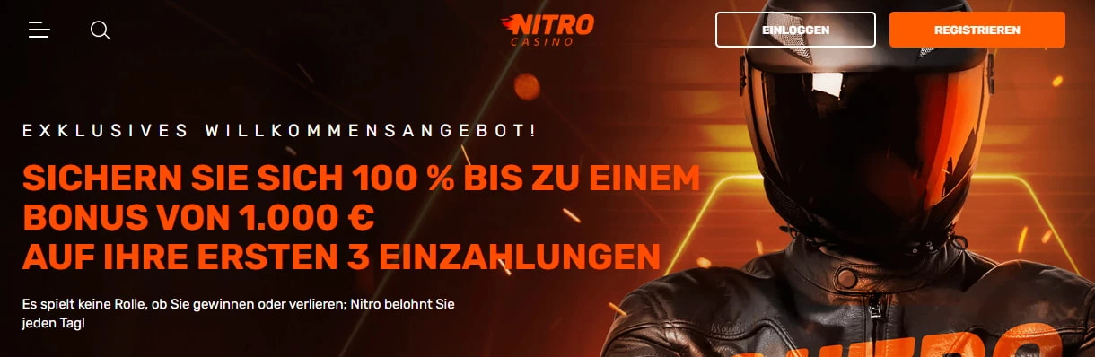 Nitro Casino Bonus