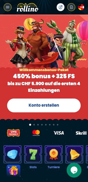 rollino casino willkommensbonus