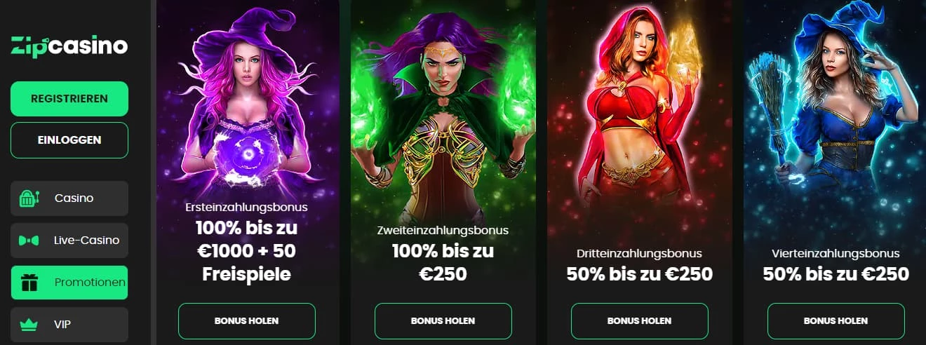 Zipcasino Bonus 