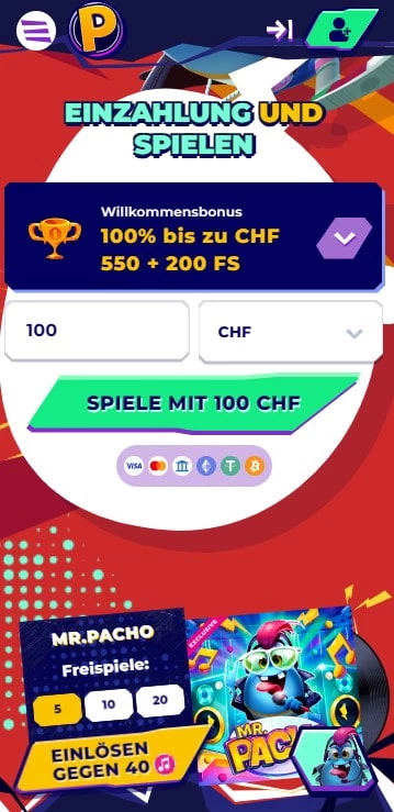mr pacho casino bonus