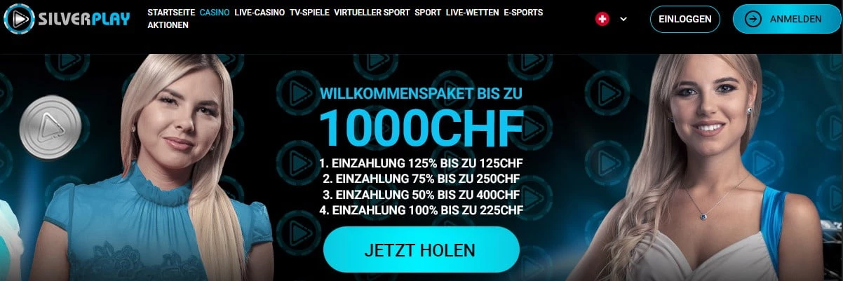 Silverplay Casino Willkommensbonus