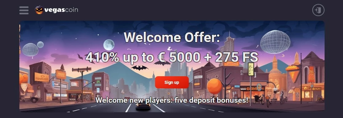 Vegascoin Bonus