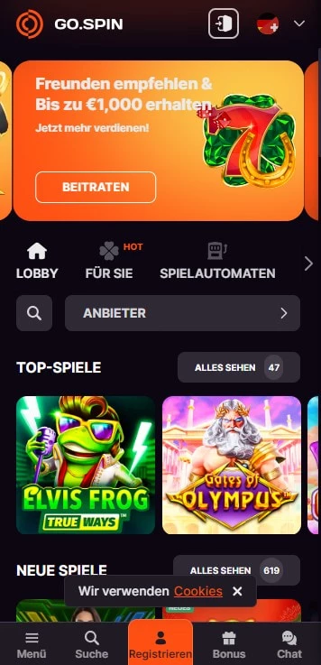 gospin casino bonus