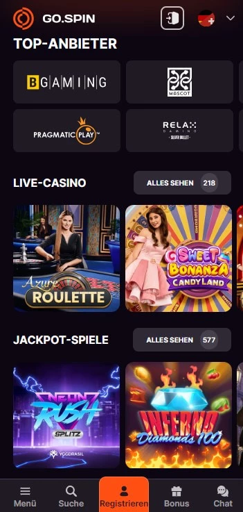 gospin casino spiele
