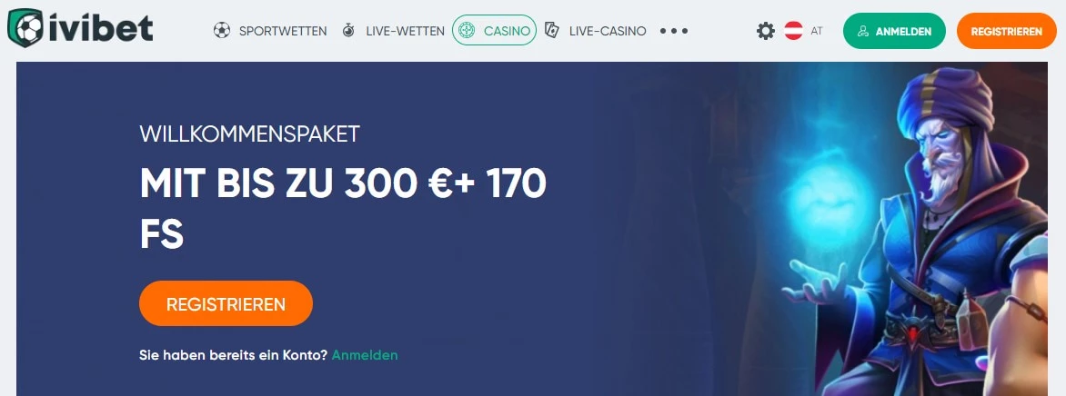 Ivibet Casino Bonus 