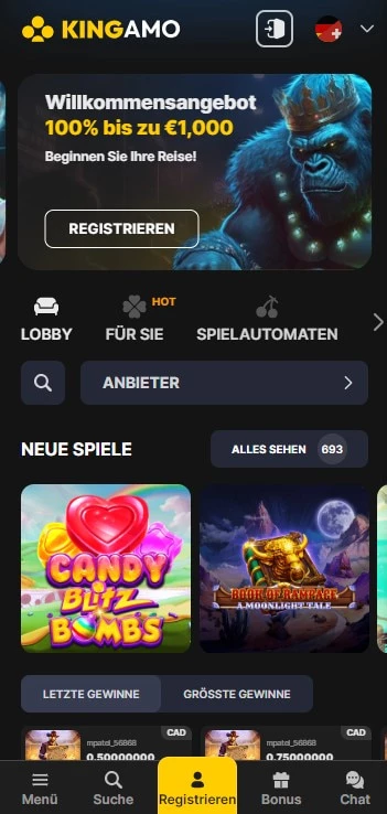 kingamo spiele