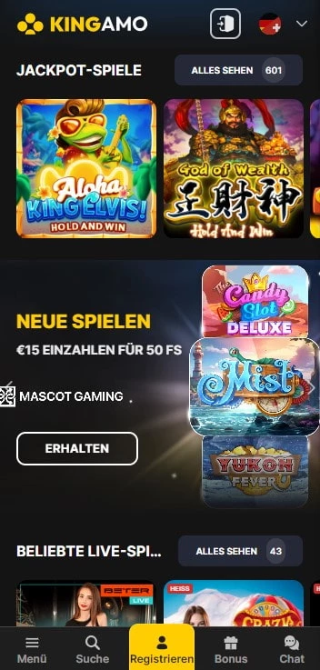 kingamo spiele
