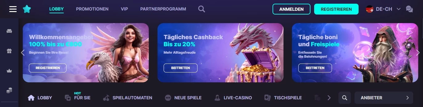 wish casino bonus