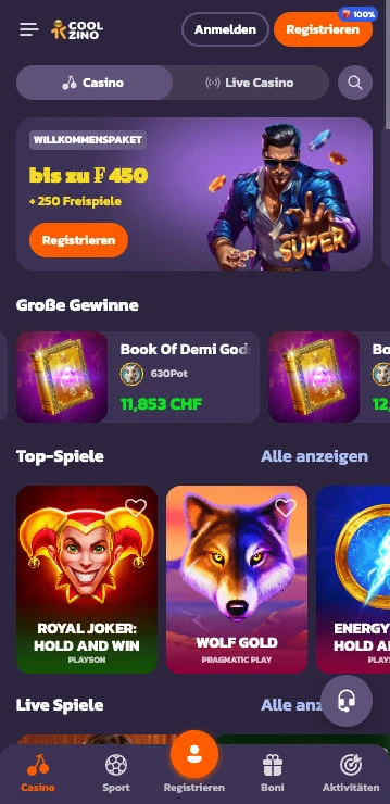 coolzino willkommensbonus