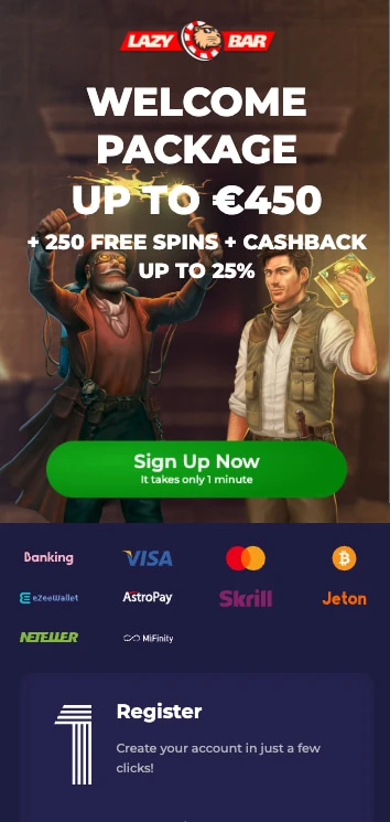 lazybar casino bonus