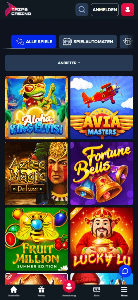 Trips Casino Slots