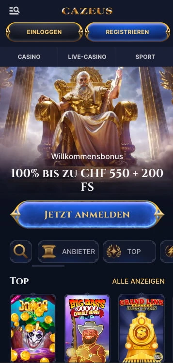 cazeus casino bonus