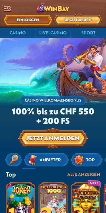 winbay casino bonus