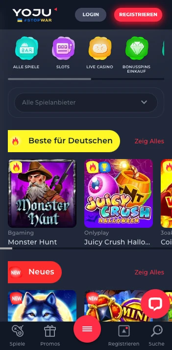 yoju casino spiele