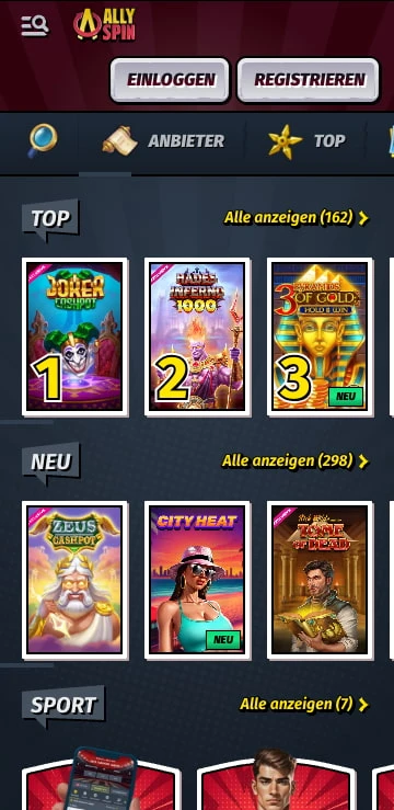 allyspin casino spiele