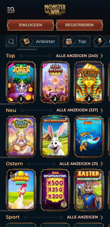 monsterwin casino spiele