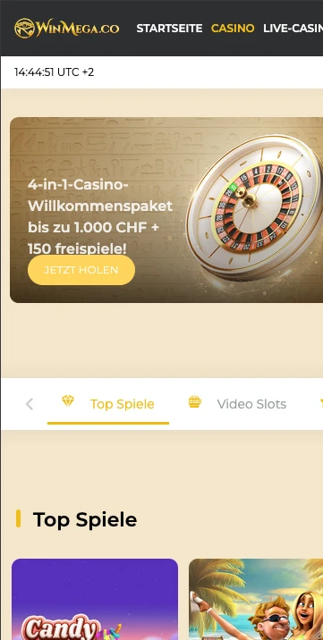 winmega casino bonus