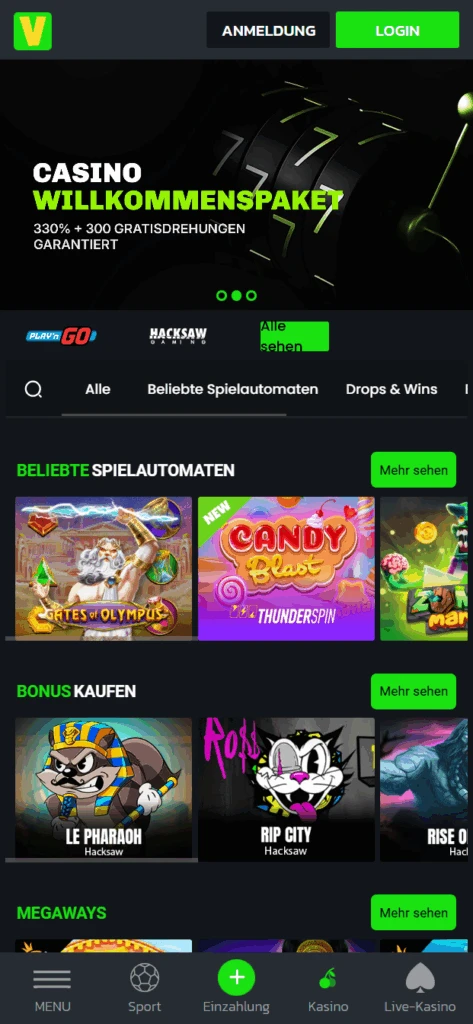 Velobet Casino Bonus