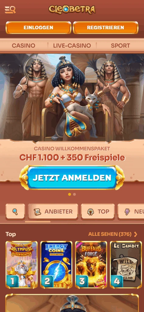 Cleobetra Casino Bonus