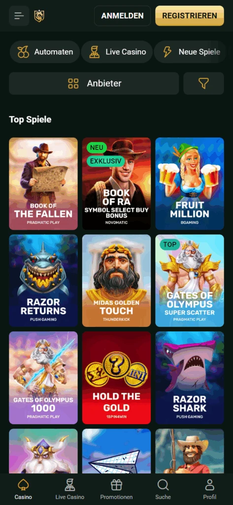 Goldex Casino Slots