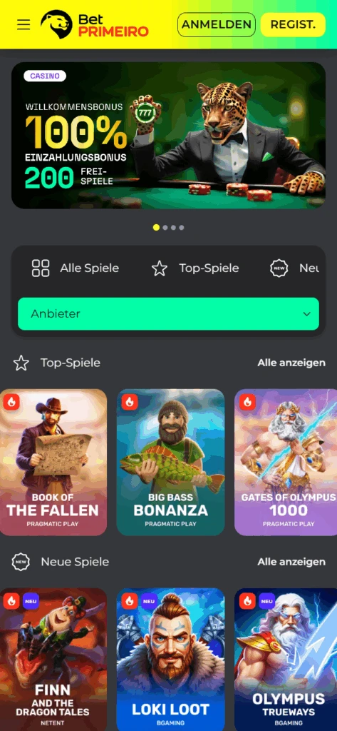 BetPrimeiro Casino Bonus